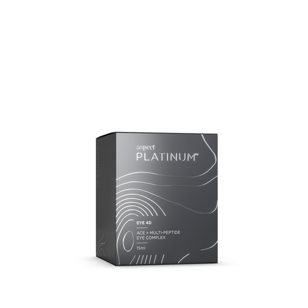 Aspect Platinum Eye 4D multi peptide eye cream box image