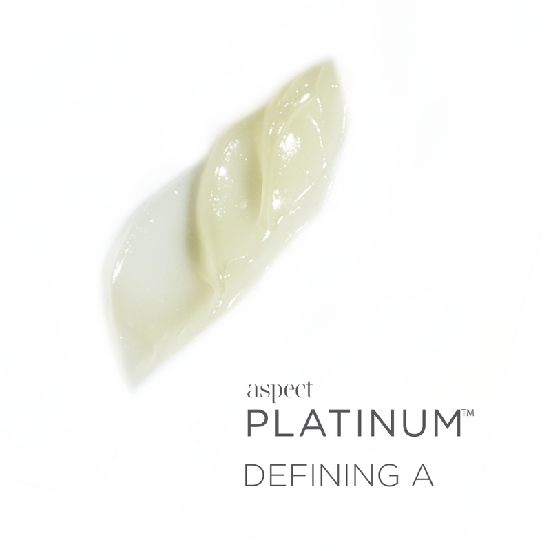 Aspect Platinum Defining A serum swatch 