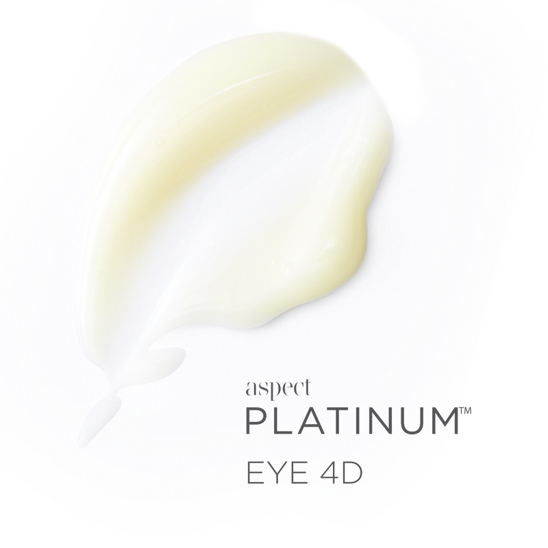 Aspect Platinum Eye 4D peptide eye cream product swatch