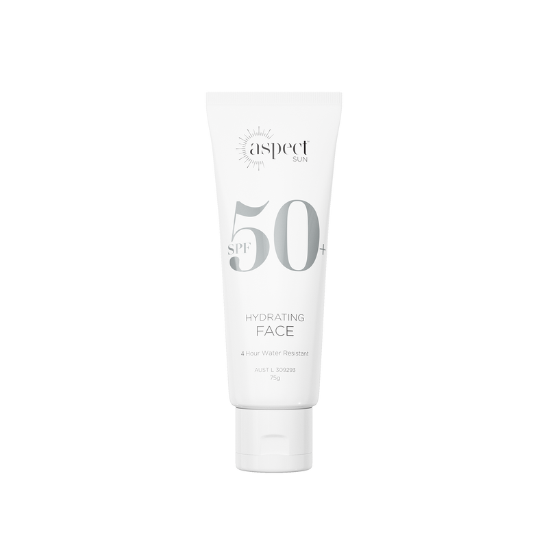 Aspect Sun Hydrating Face SPF 50+ Australian sunscreen skincare