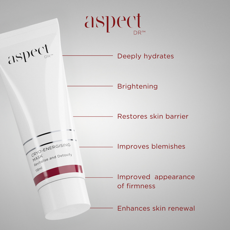 About Aspect DR Cryo energising mask info how to 