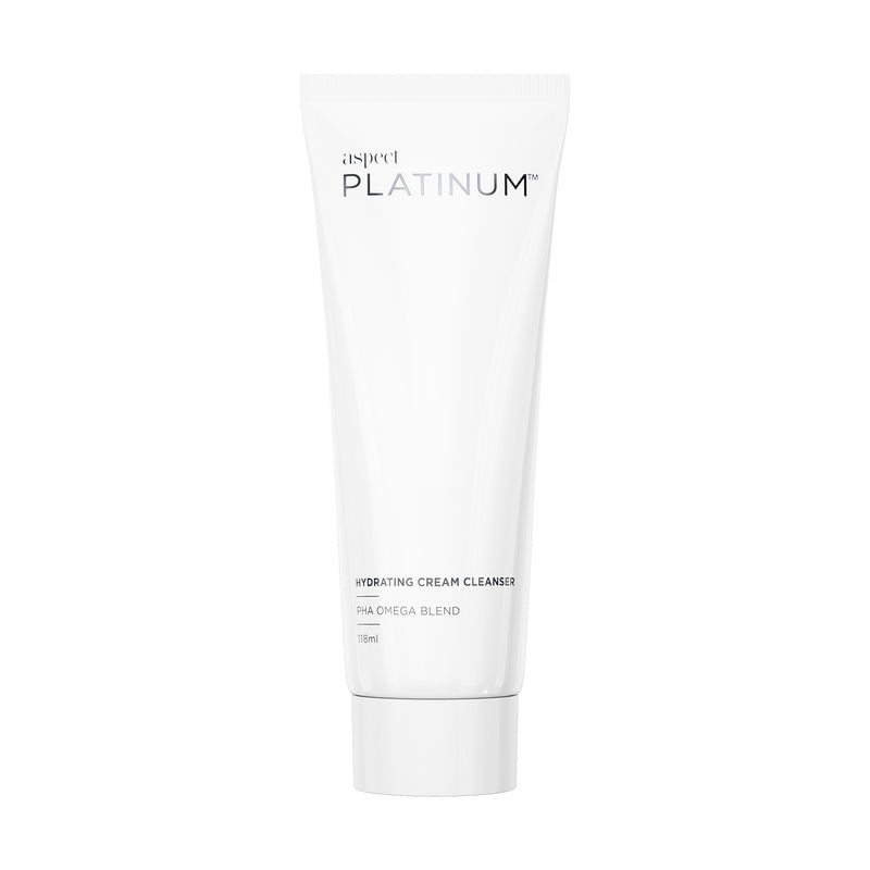 Aspect Platinum’s Hydrating Cream Cleanser with PHA Omega Blend