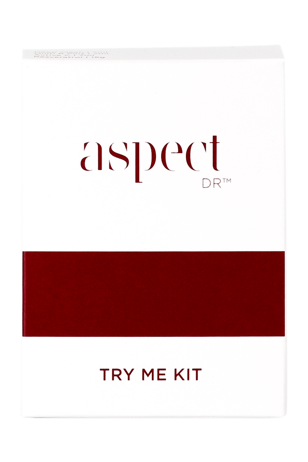 Aspect DR Try Me Kit. Perfect weekend skincare kit.