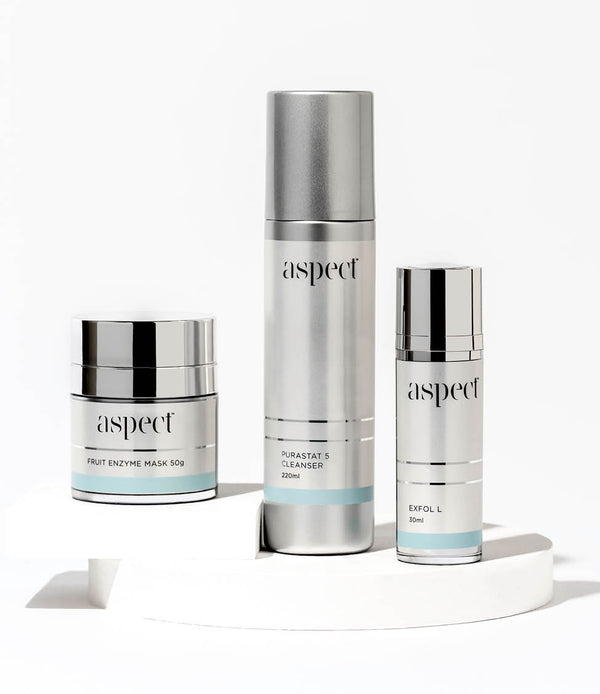 Discover the Aspect Skincare range of products