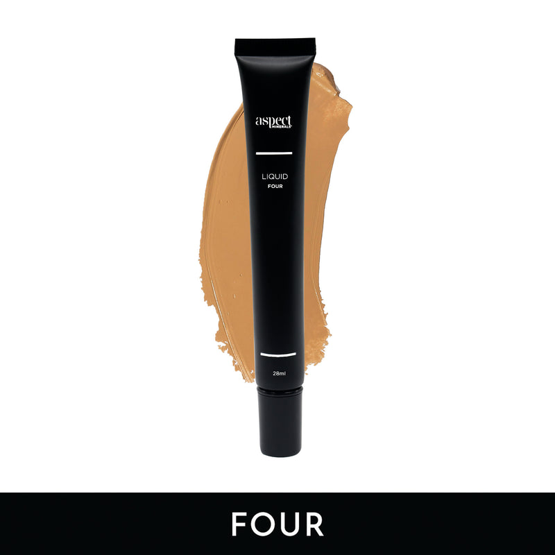 Aspect Minerals liquid mineral foundation with SPF15 shade four