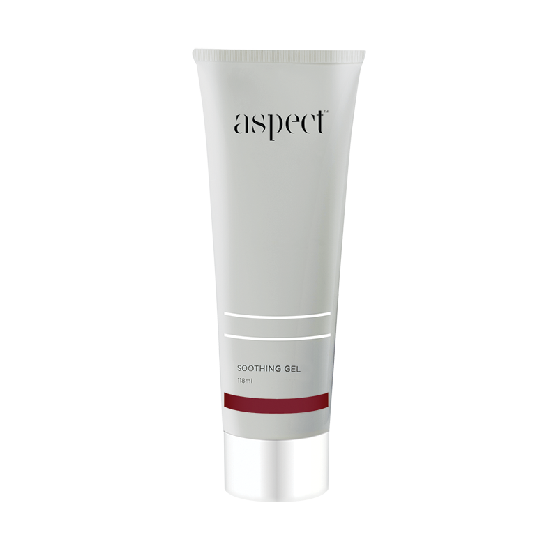 Aspect Dr Soothing Gel that comforts and hydrates. 