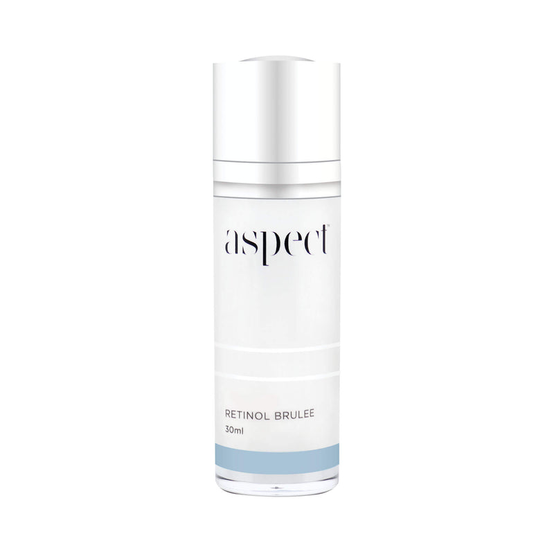 Aspect Retinol Brulee vitamin A serum  helps address ageing skin concerns such as  fine lines and wrinkles. 
