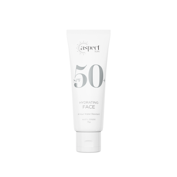 Aspect Sun Hydrating Face SPF 50+ Australian sunscreen skincare