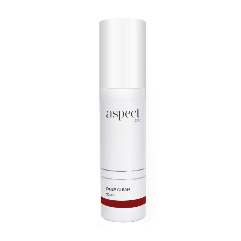 Aspect Dr Deep Cleanser  220ml with AHA’s and Lanablue. Vegan Friendly